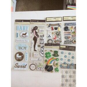 7 New Packs Dimensional Recollections Stickers B43